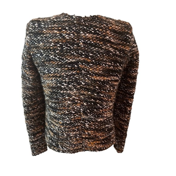 Iro Molly Bouclé-Tweed Multicolor Jacket Fall Colors Women’s 38/Medium - Picture 3 of 14